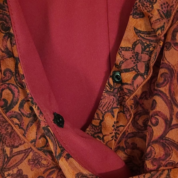 Believe Women Sz 16W Red Dress - Picture 4 of 4